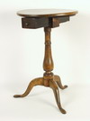 Appraisal: CANDLE STAND - th C Queen Anne Rhode Island or