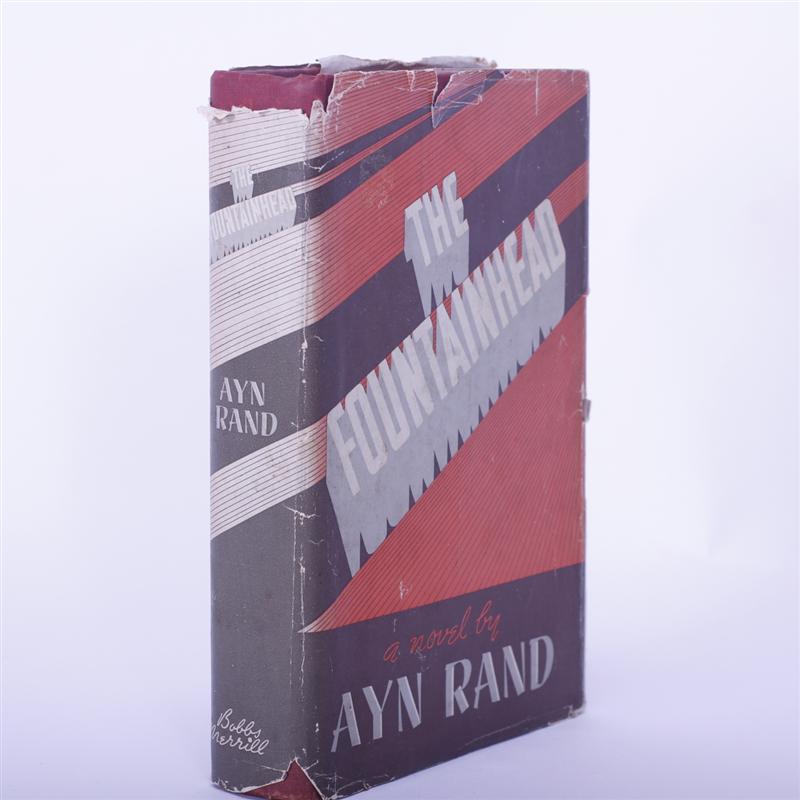 Appraisal: Ayn Rand The Fountainhead published H x W