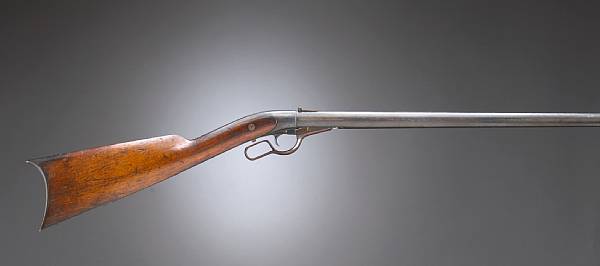 Appraisal: A Howard's Patent single shot breechloading rifle by Whitneyville Armory