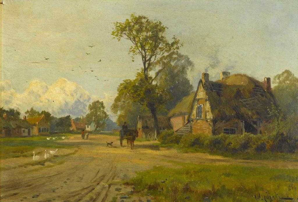 Appraisal: ARTHUR WALKER REDGATE - WILFORD GREEN NOTTINGHAM A FARM AT