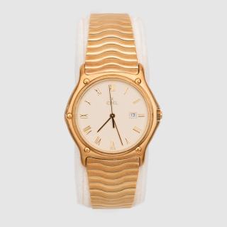 Appraisal: EBEL K Yellow Gold Sportswave Wristwatch EBEL K Yellow Gold