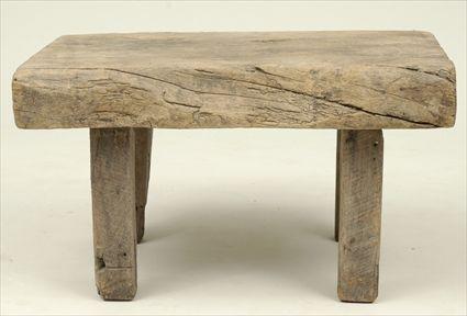 Appraisal: Rustic Stool x x in