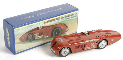 Appraisal: Schylling Sunbeam Record Car - tinplate clockwork model is red