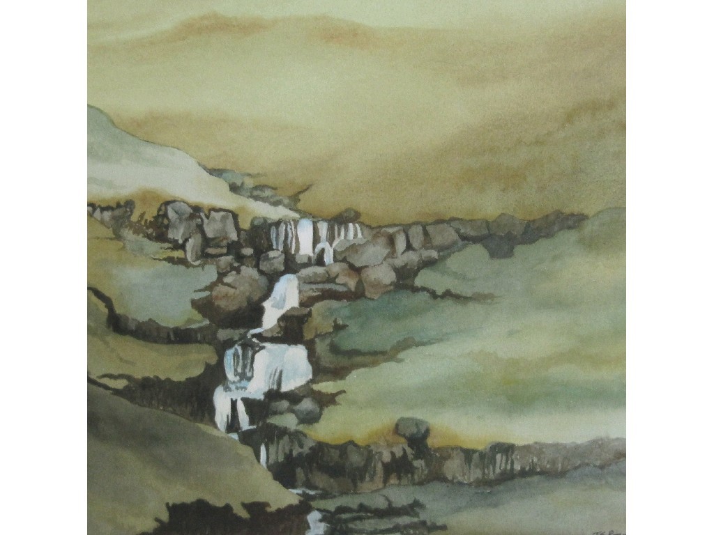 Appraisal: JOHN ROSS Watercolour 'Autumn in the Campsies' signed recto and