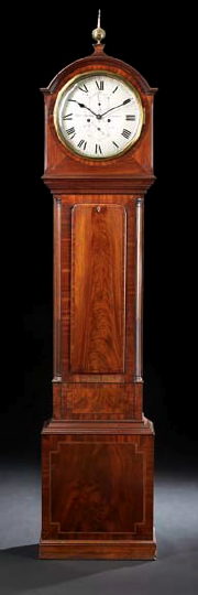 Appraisal: Good English Mahogany Long Case Clock by George Clerke Cherry