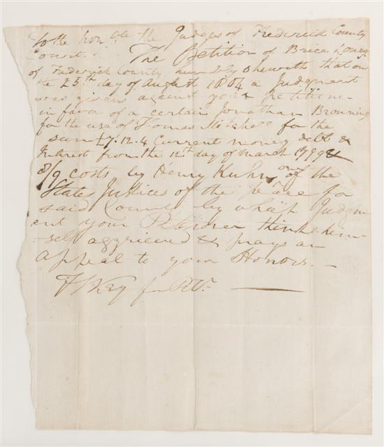 Appraisal: Key Francis Scott - ADS Document filed with the Frederick