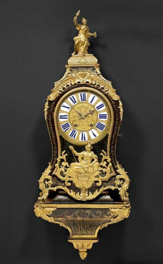 Appraisal: BOULLE CLOCK with plinth Louis XV the movement signed FIEFFE