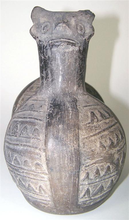 Appraisal: PRE-COLUMBIAN VESSEL POSSIBLY CHIMU in the form of two conjoined