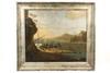 Appraisal: OOC - Old Masters Fragment Coastal Traders Unload Boat on