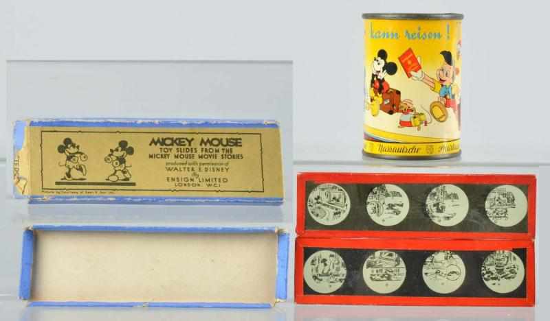 Appraisal: Lot of Walt Disney Character Items Includes one Spanish tin