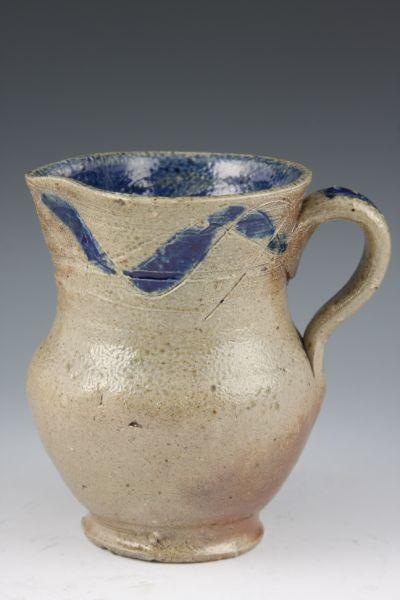 Appraisal: NC Pottery Pitcher att J H Owen early th c