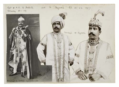 Appraisal: INDIA Group of arty family albums that reflect the life