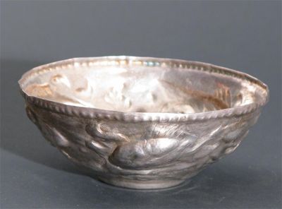 Appraisal: A rare Newlyn silver bowl by Reginald Thomas Dick repousse