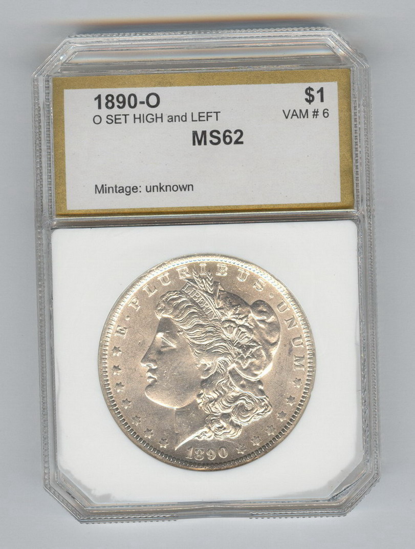 Appraisal: -O U S MORGAN SILVER DOLLAR MS- Nice estate coin