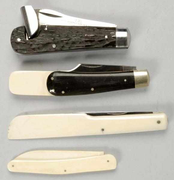 Appraisal: Lot of Folder Knives Description Circa to IXL George Wostenholm