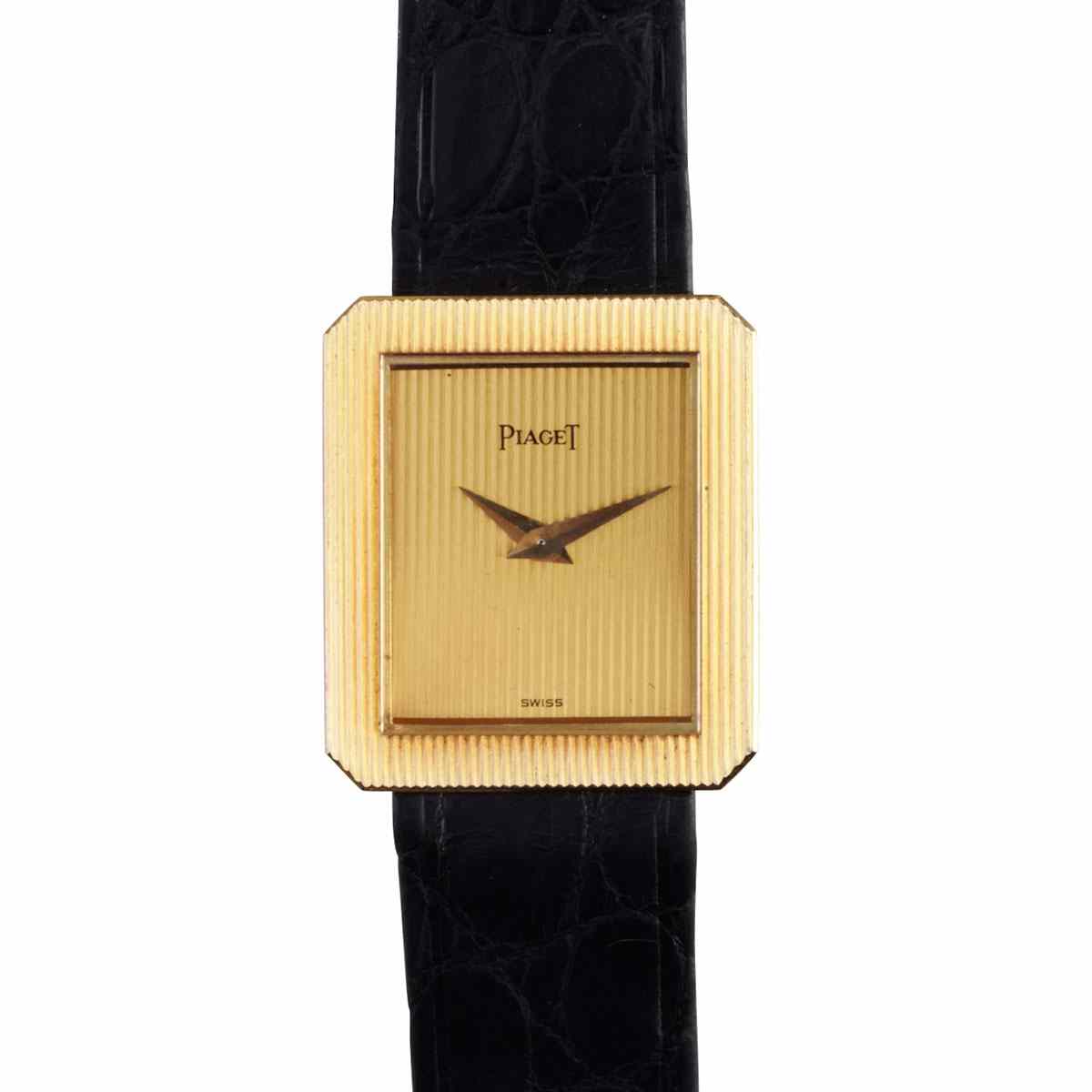 Appraisal: Piaget Wristwatch jewel movement in an k yellow gold case