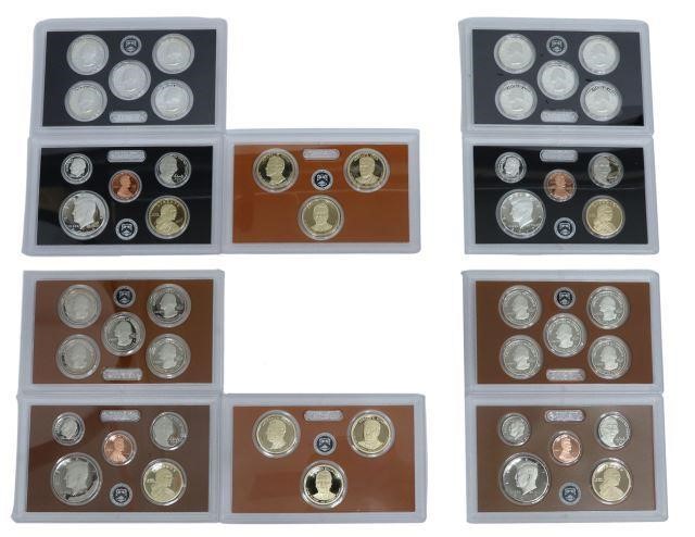 Appraisal: lot of U S Proof sets multi coin sets in