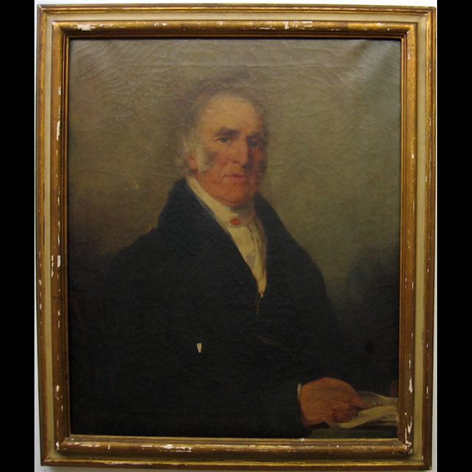 Appraisal: PORTRAIT OF WILLIAM COBBETT ESQUIRE INDISTINCTLY SIGNED F F SSON