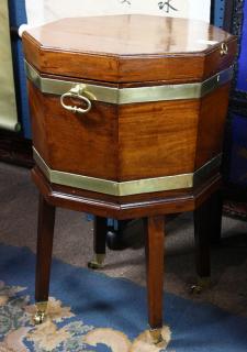 Appraisal: Regency style wine cooler Regency style wine cooler second half