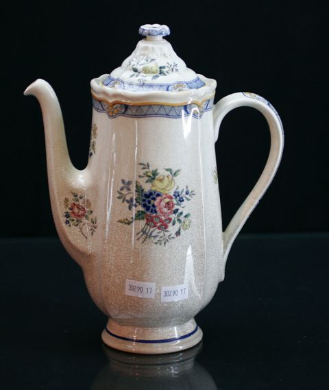 Appraisal: A Royal Doulton coffee jug with floral decoration