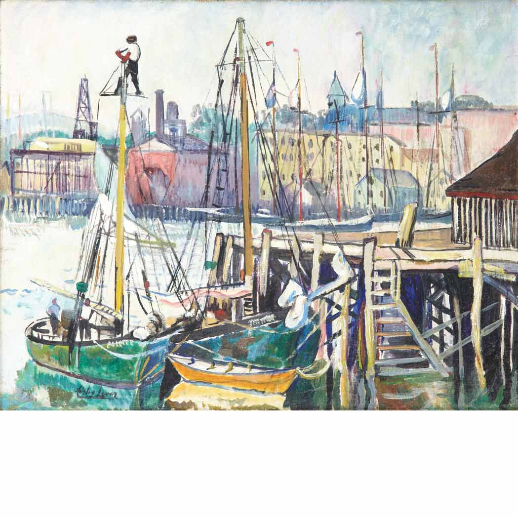 Appraisal: Hayley Lever American - Gloucester Massachusetts Signed Hayley Lever ll