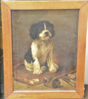 Appraisal: Federal gilt two part mirror with carved flower top and