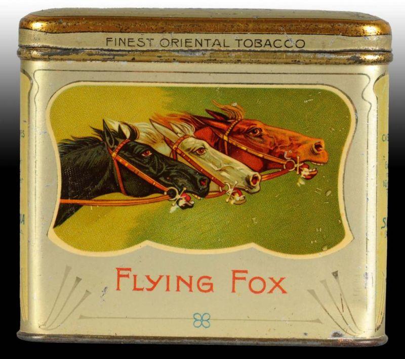 Appraisal: Flying Fox Vertical Cigarette Tin Description Fantastic highly detailed images