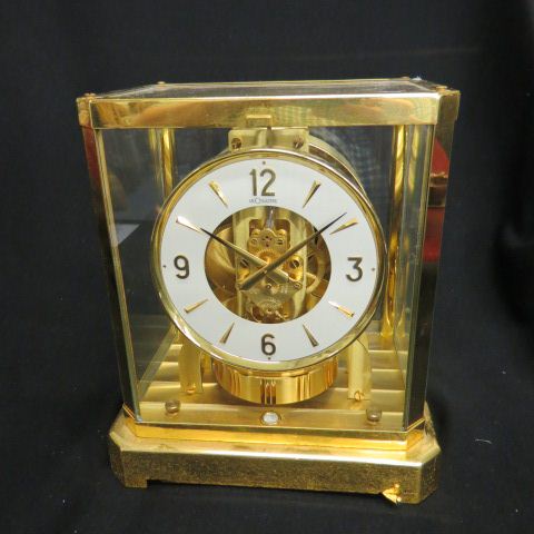 Appraisal: LeCoultre Atmos Clock atmospheric tall working