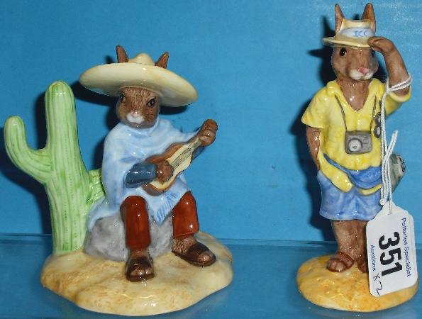 Appraisal: Royal Doulton Bunnykins Figures Mexican DB limited edition with Certificate