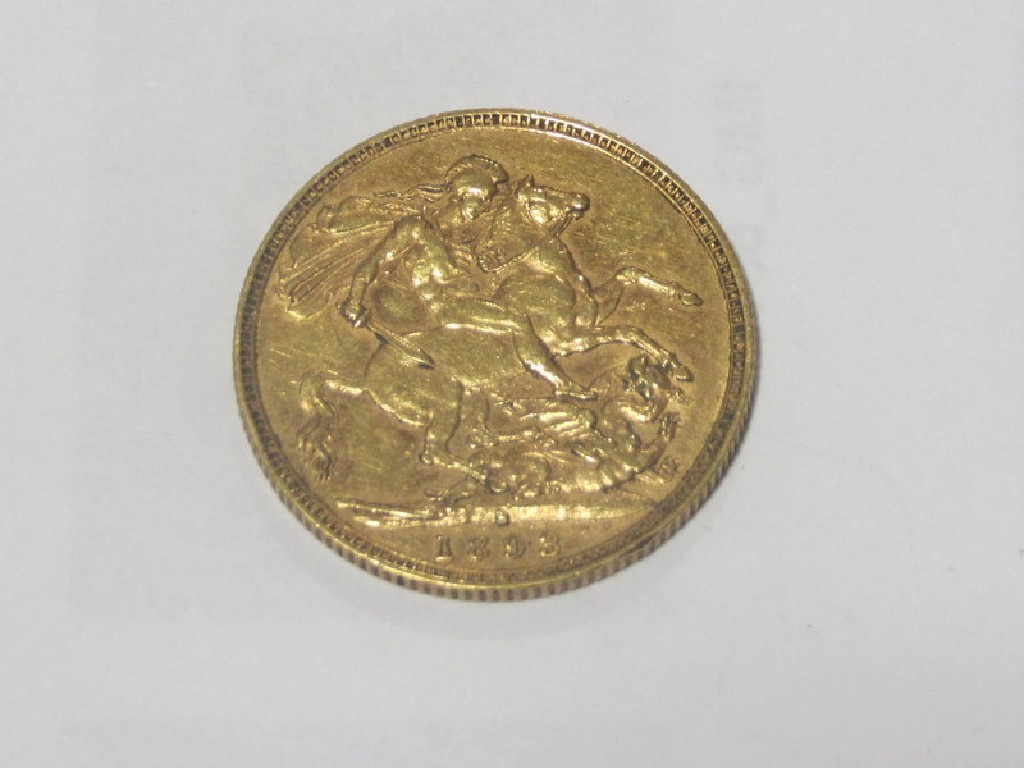 Appraisal: Old Queen Victoria head sovereign dated