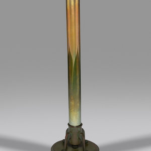 Appraisal: Tiffany Studios American Early th Century Floor Vase Favrile glass