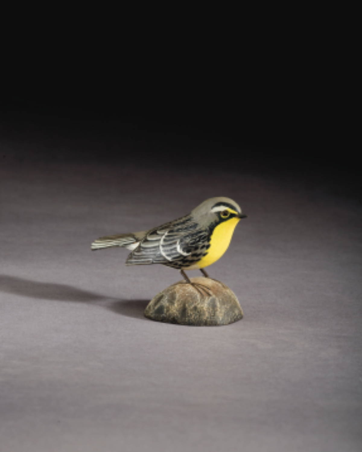 Appraisal: JESS BLACKSTONE AMERICAN - CARVED AND PAINTED GRACE'S WARBLER CIRCA