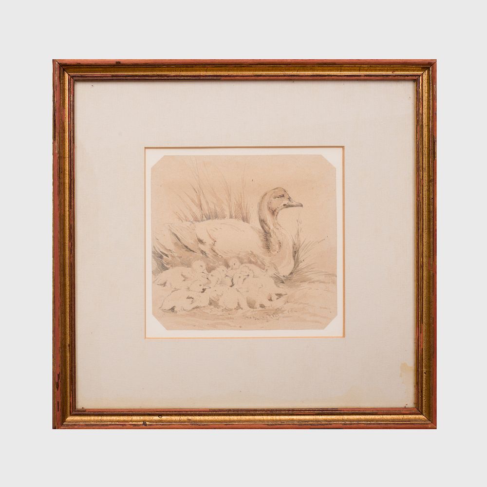 Appraisal: Newton Smith Limbird Fielding - Study of Ducks and Ducklings