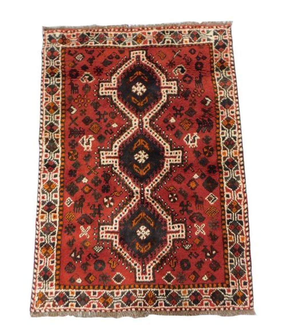 Appraisal: RUG Qushie carpet ' x ' hand-knotted wool on cotton