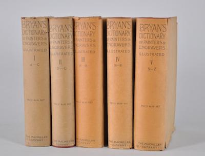 Appraisal: Bryan's Dictionary of Painters and Engravers in Five Volumes New