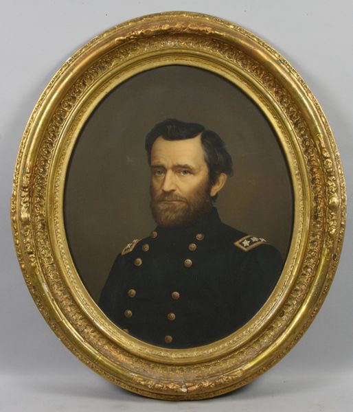 Appraisal: Portrait of General Ulysses S Grant lithograph x sight x