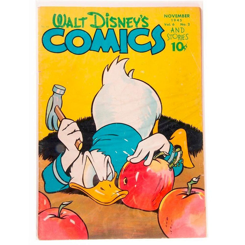 Appraisal: Four Walt Disney's Comics Walt Disney's Comics Art by Carl