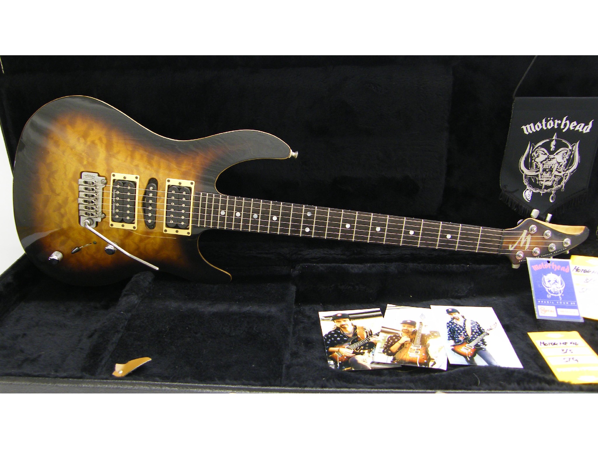 Appraisal: Ex Phil Campbell of Motorhead - Brian Moore Custom Guitars