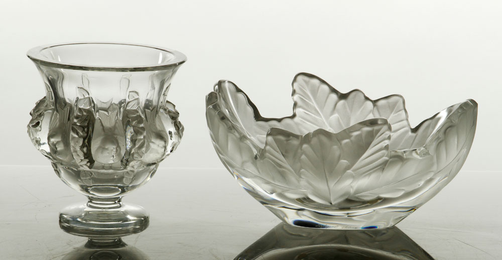 Appraisal: - Lot of Lalique Items Lot of two Lalique items