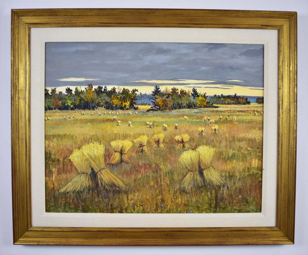 Appraisal: BARRY A BURDNEY CANADIAN B Evening Stooks Near Ethelbert Manitoba