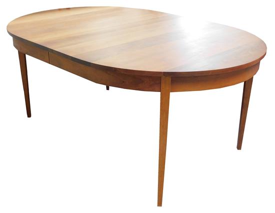 Appraisal: Thomas Moser Auburn ME oval ring extension dining table with