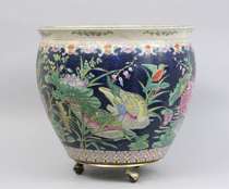 Appraisal: A Large Asian Jardinere circa early th Century Beautiful planter