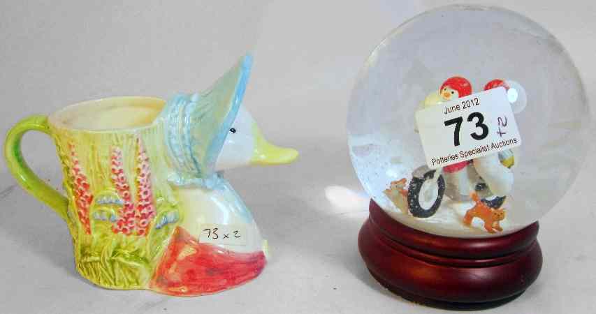 Appraisal: Coalport Snowman Characters Snow Globe Hold on Tight Limited Edition