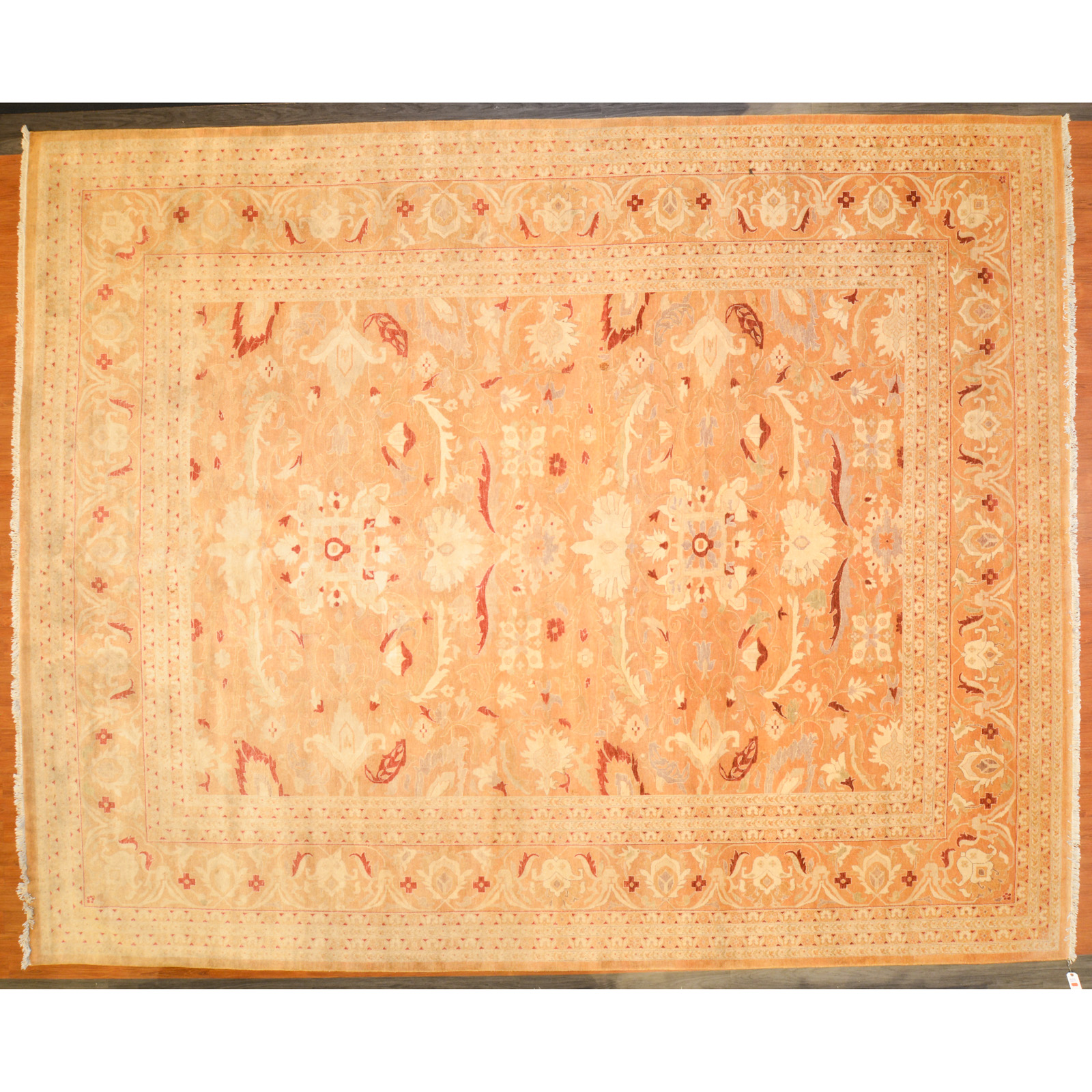 Appraisal: PESHAWAR AGRA CARPET PAKISTAN X Modern hand-knotted wool pile