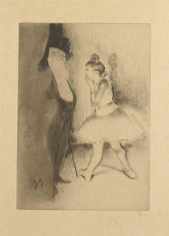 Appraisal: LEGRAND LOUIS AUGUSTE MATHIEU Dijon - Livry-Gargan Incognito Etching with