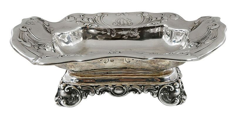 Appraisal: Art Nouveau Sterling Centerpiece American late th early th century