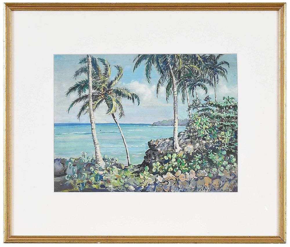 Appraisal: Elizabeth O'Neill Verner South Carolina - Ocho Rios Jamaica signed