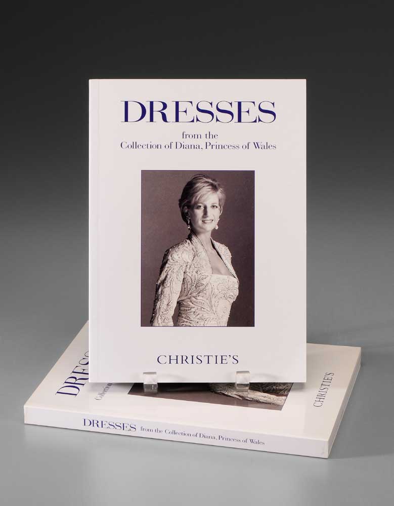 Appraisal: Princess Diana Auction Catalogs American late th century two copies