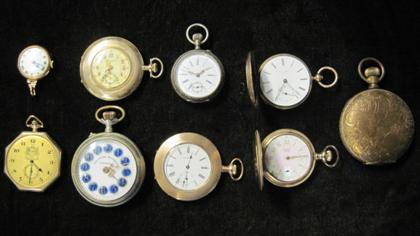 Appraisal: Four gentleman's and four lady's pocket watches th and th