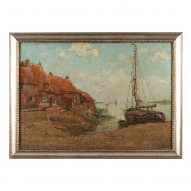 Appraisal: CONTINENTAL SCHOOL LATE TH CENTURY NORTH COAST OF FLANDERS Oil